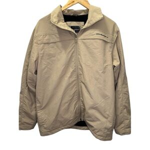 Oakley Men’s Fleece Lined Tan Coat Size Medium